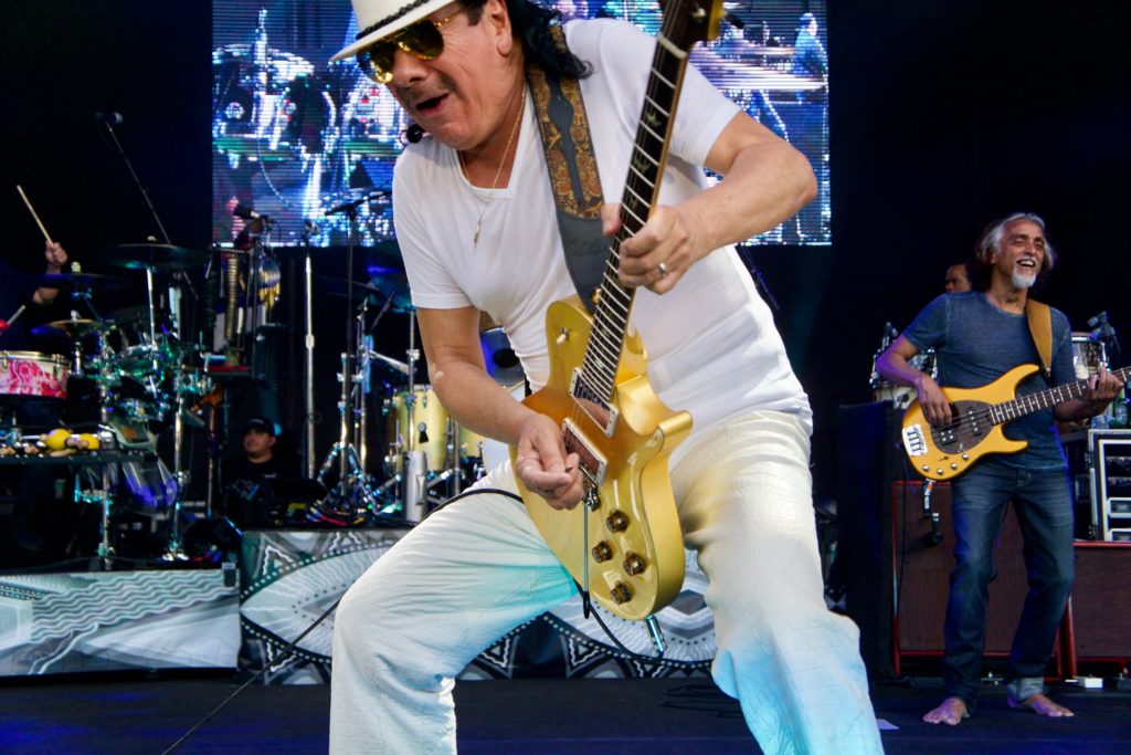 Carlos Santana Closeup